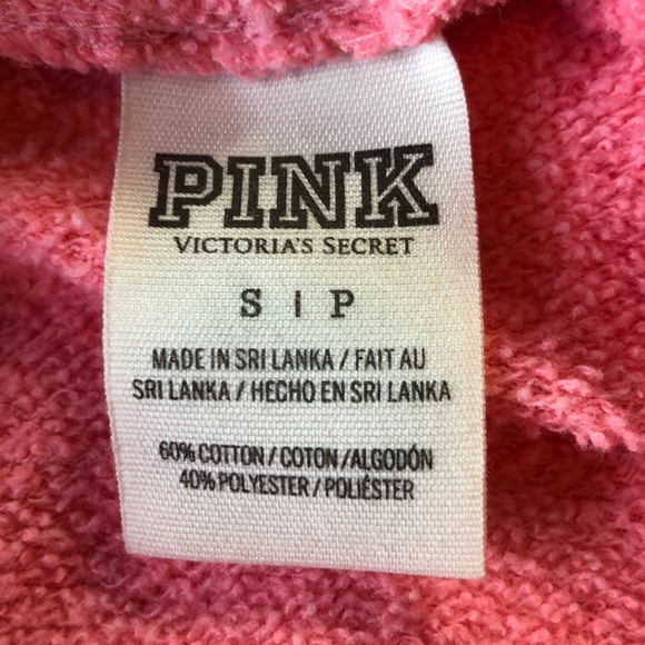 Victoria’s Secret Pink Sz Sm W/white letters - Picture 4 of 4